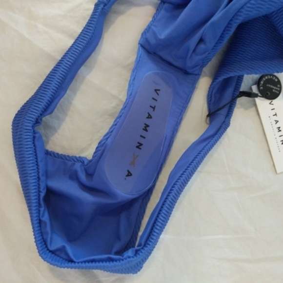 Vitamin A Cheryl Top Luciana Bottom Spa Blue - Picture 4 of 6